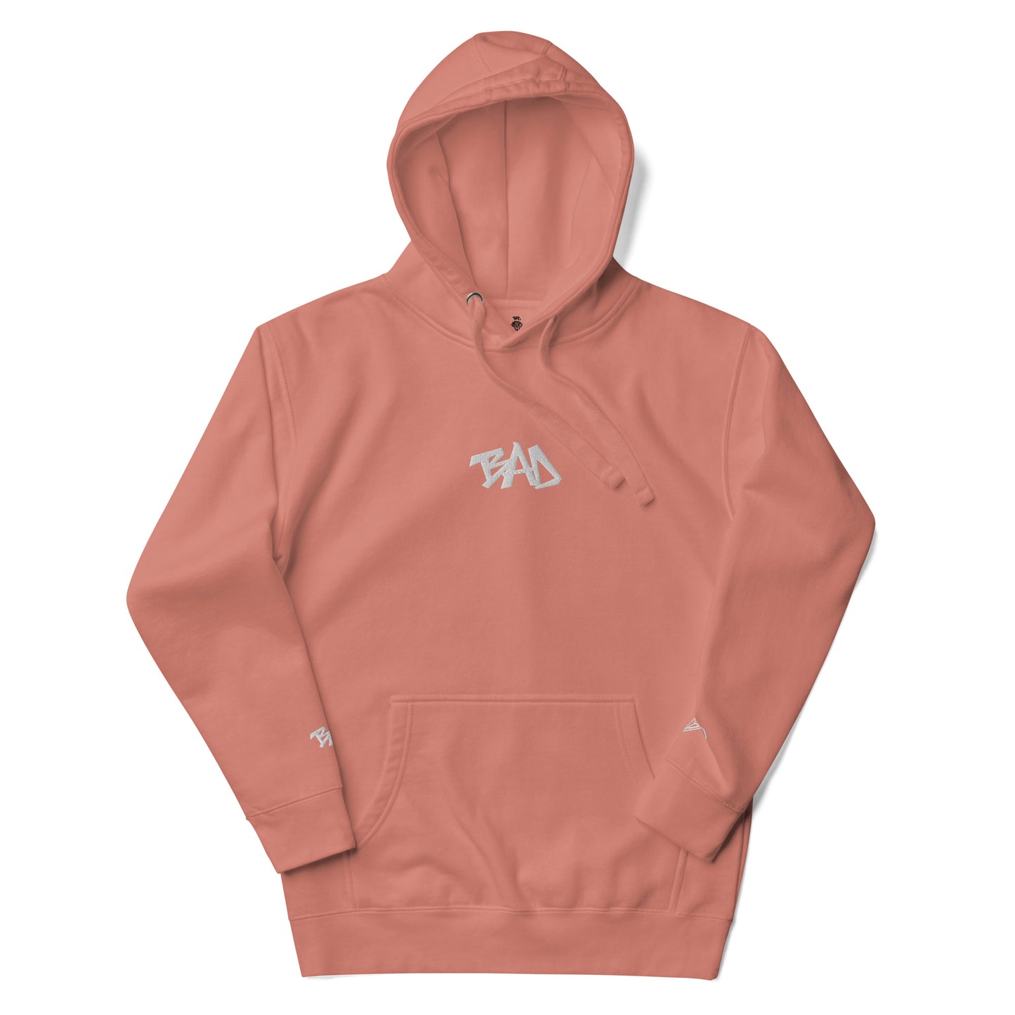 Sudadera con capucha BAD - Rosa Polvoriento