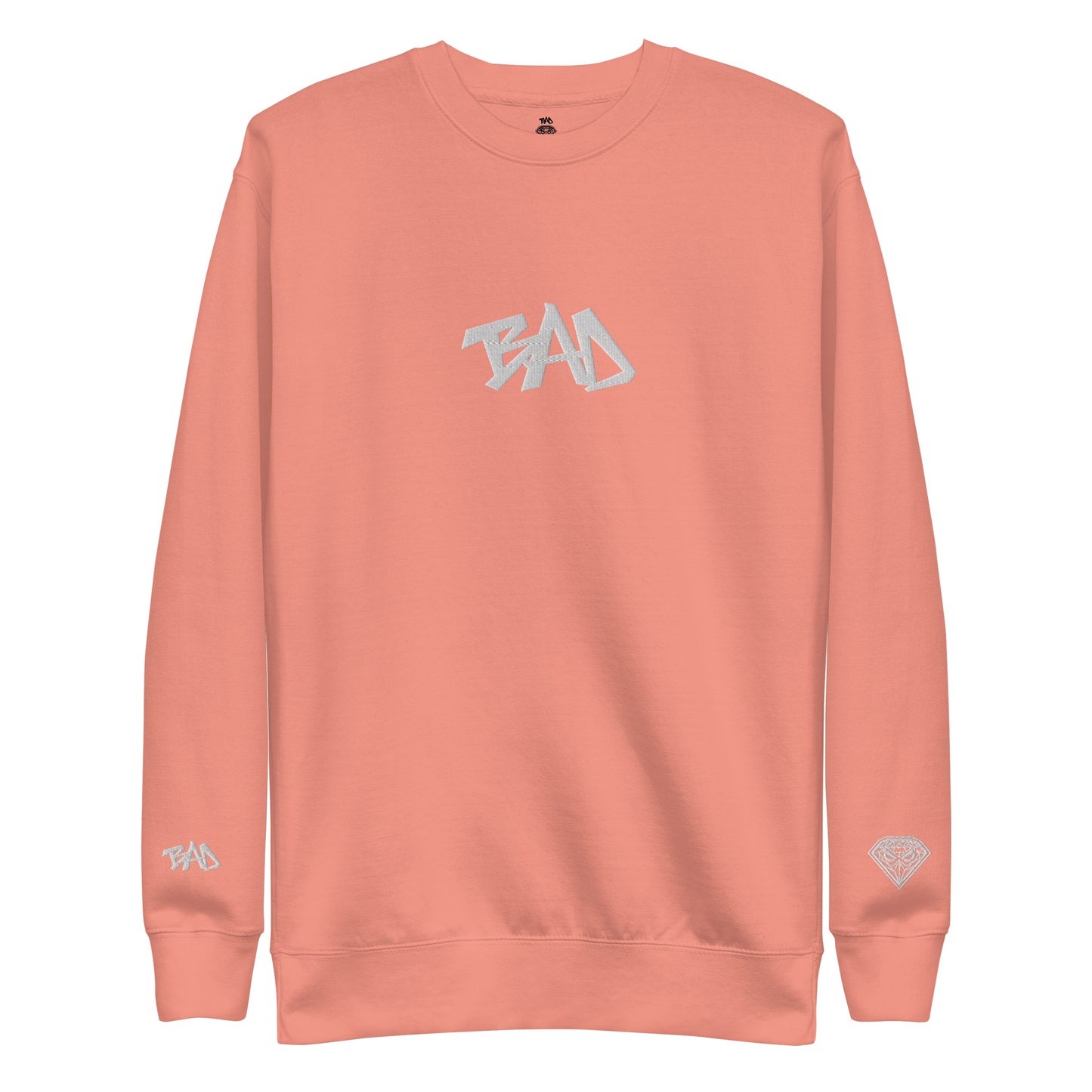 Sudadera gruesa BAD - Rosa Polvoriento