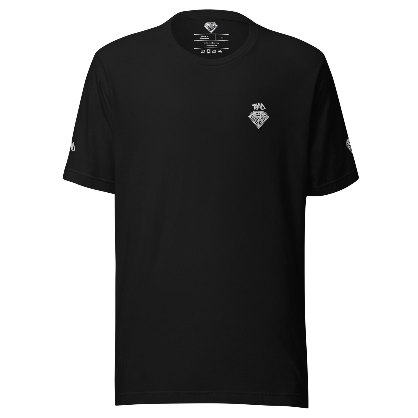 Camiseta Bordada BAD DIAMOND - Negra