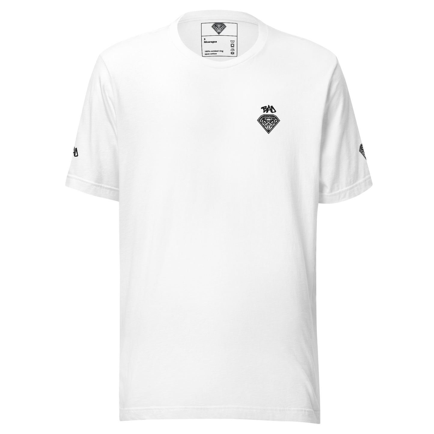 Camiseta BAD DIAMOND Bordado - Blanca