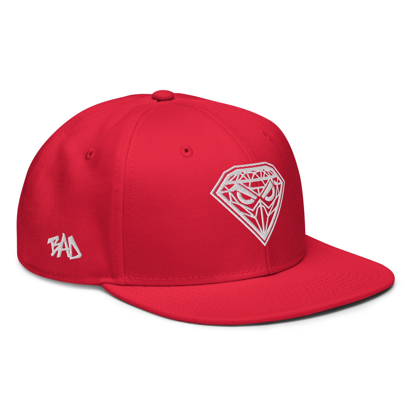 Snapback DIAMOND - Roja / Blanco